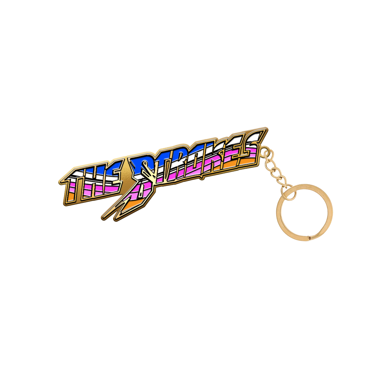 Strokes Retro Keychain